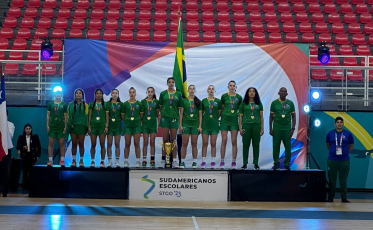 Representando o Brasil, basquete feminino da S.R.Mampituba/FME Criciúma/Satc é campeão Sul-Americano