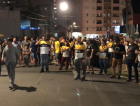 Mais um pós jogo de protesto no Majestoso