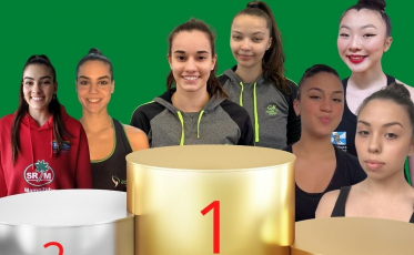 Ginastas do Mampituba são ouro e prata em competição virtual