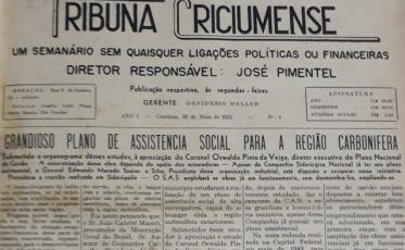 A datilografia e as promessas da CSN