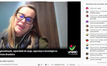 Profissionais e estudantes do Turismo participam na Unesc Araranguá