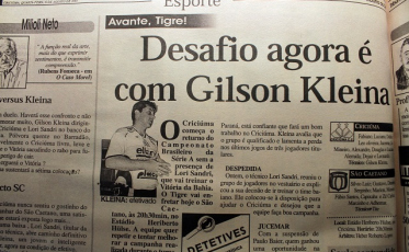 Gilson Kleina: de criticado à solução 