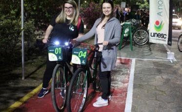 Comunidade já usufrui do Unesc Bike