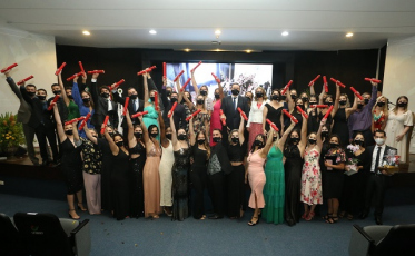 Noite histórica com a formação da primeira turma da Unesc Tec