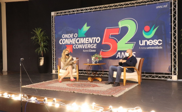 Informação e credibilidade marcam a comemoração de 52 anos da Unesc