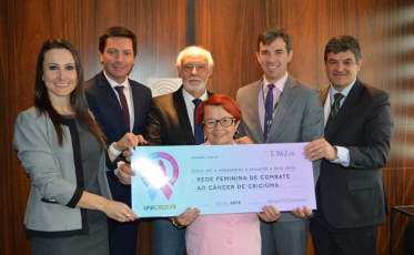 Unicred entrega R$ 5,9 mil à RFCC