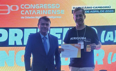 Vaguinho recebe título estadual de Prefeito Inovador 2026