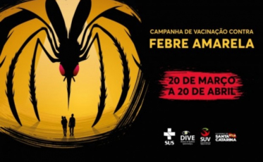 Estado realiza campanha de vacinação contra a febre amarela