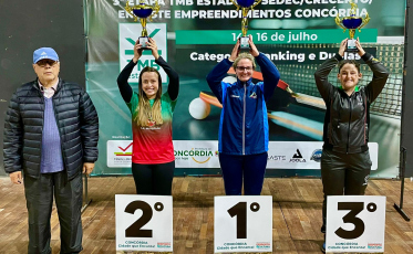 Com 19 medalhas, Mampituba/FME Criciúma é vice-campeão da 3ª etapa do Estadual