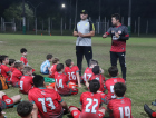 Observador técnico do Flamengo visita a Escolinha de Futebol do Mampituba