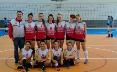 Vôlei de Forquilhinha em sétimo lugar nos JESC