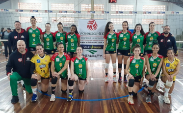 Mampituba vence etapa classificatória do Campeonato Estadual de Vôlei Sub-19