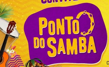 Primeira edição do Ponto do Samba acontece amanhã em Criciúma