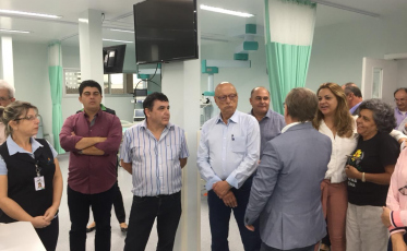 Esperidião Amin cumpre agenda na região 