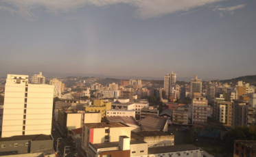 Um dia de verão no inverno catarinense