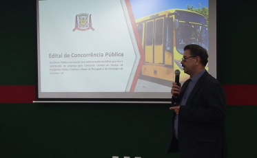 Prefeitura apresenta edital do transporte coletivo