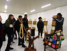 Arte com materiais descartados está em exposição no Jorge Zanatta
