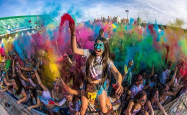 Inspirada no Holi, Festa das Cores vem a Criciúma no próximo domingo