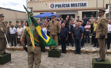 PM em Araranguá sob novo comando (VÍDEO)