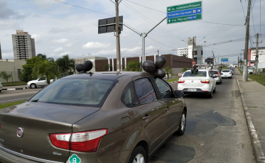 Um ato à memória do motorista de Uber assassinado