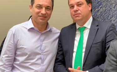 Governador Carlos Moisés estará em Forquilhinha no próximo mês