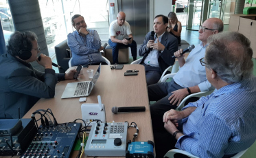 Programa Adelor Lessa desta sexta foi na nova agência Sicredi em Criciúma