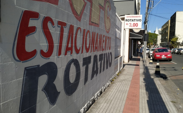 Rotativo começa a funcionar em novas ruas de Criciúma