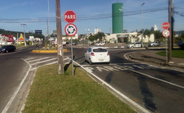 Rotatória da Gabriel Zanette está fluindo melhor 
