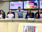 Mesa Diretora da Câmara Mirim de Criciúma tem apenas meninas