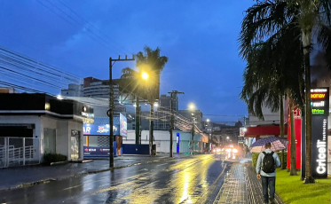 Sexta-feira tem previsão de mais chuva no Sul de SC