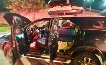 PRF e PM apreendem uma tonelada de maconha em Balneário Camboriú