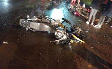 Acidente deixa dois motociclistas feridos em Forquilhinha