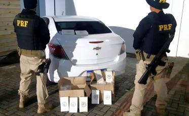 PRF apreende 51 quilos de cocaína que seriam entregues na região de Criciúma