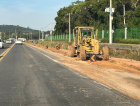 Obras da SC-108 são retomadas nesta quarta-feira