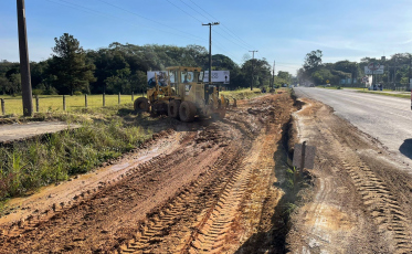 Obras da SC-108 são retomadas nesta quarta-feira
