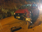 Adolescente fica gravemente ferido em acidente de moto em Morro da Fumaça