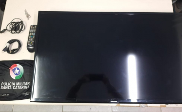 Criciúma: homem é preso por furto de televisão no  Rio Maina