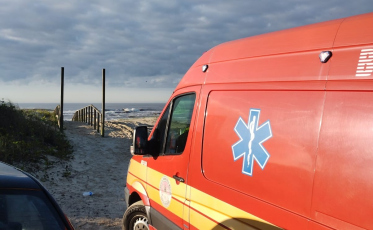 Passo de Torres: corpo é encontrado na beira da praia 