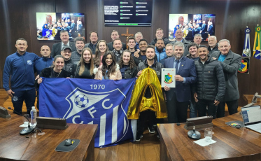 Caravaggio recebe Moção de Aplausos na Câmara de Nova Veneza