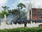 Fogo destrói casa em Urussanga