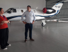 Secretário visita aeroportos de Jaguaruna e Forquilhinha