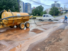 Após chuva, Içara faz contenções e limpezas