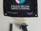 Homem é preso por porte ilegal de arma de fogo em Forquilhinha