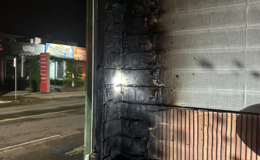 Loja é atingida por incêndio no Centro de Sombrio