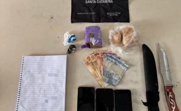 Casal é preso por tráfico de drogas em Araranguá