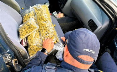 Transportando drogas para Criciúma, jovem é preso após perseguição na BR-101