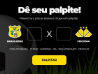 Bolão Bistek: faça o seu palpite para Brasiliense e Criciúma