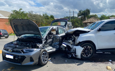 Urussanga: acidente deixa idosos feridos