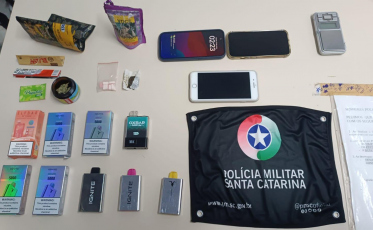 Trio é preso por tráfico e contrabando em clube de Criciúma 