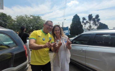 “A verdadeira pesquisa será retratada nas urnas”, diz Kaminski ao votar 